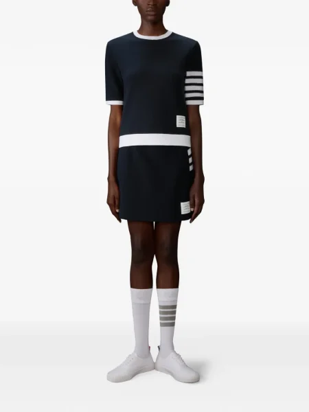 Fusta mini Thom Browne albastru