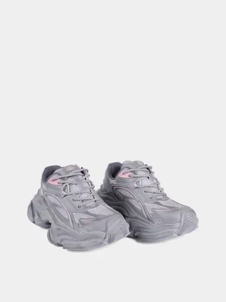 Кросівки MIRATON штучна шкіра сірий