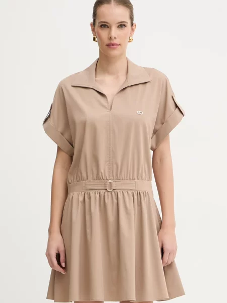 Liu Jo sukienka beżowa