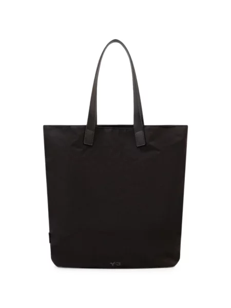 Geantă Y-3 cu imagine negru