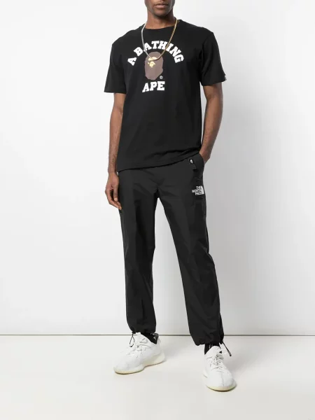 Тениска A Bathing Ape® черно