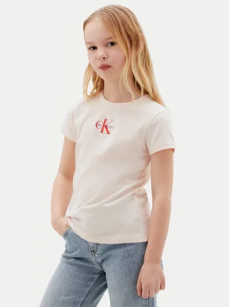 Calvin Klein Jeans Póló rózsaszín