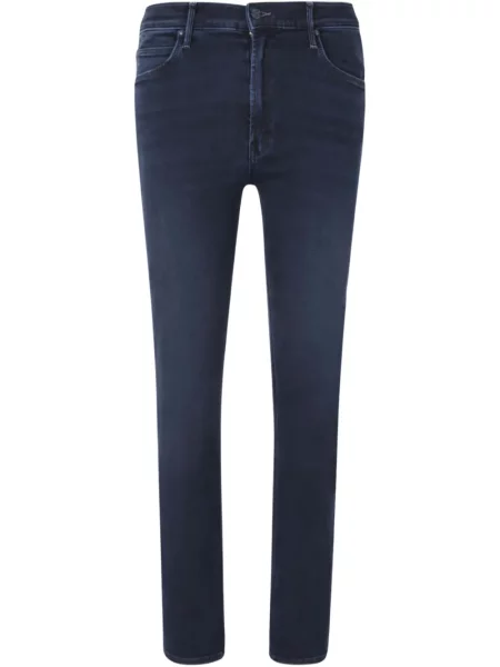 Proste jeansy Mother niebieskie