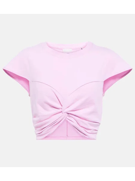 Cropp top Isabel Marant din jerseu roz