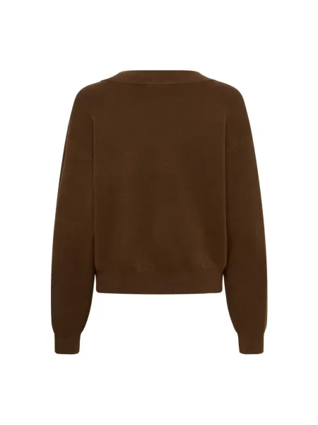 Sweter Kaffe wełniany zielony