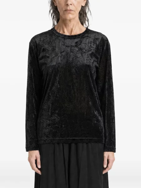 Lung tricou Comme Des Garçons negru