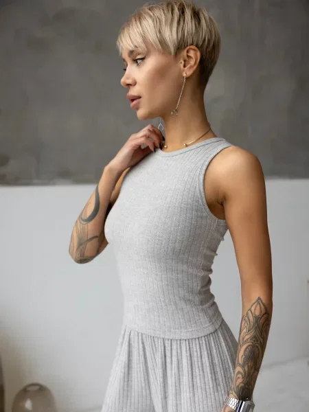 Майка для дому Leinle сірий