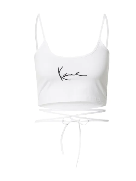 Top Karl Kani alb