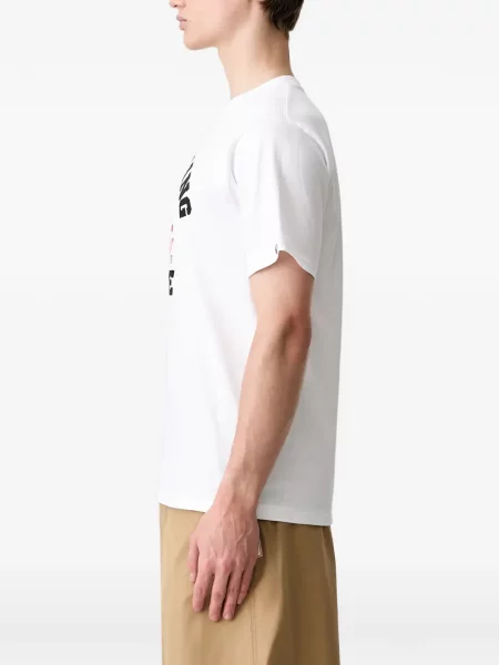 Tricou A Bathing Ape® cu imagine alb