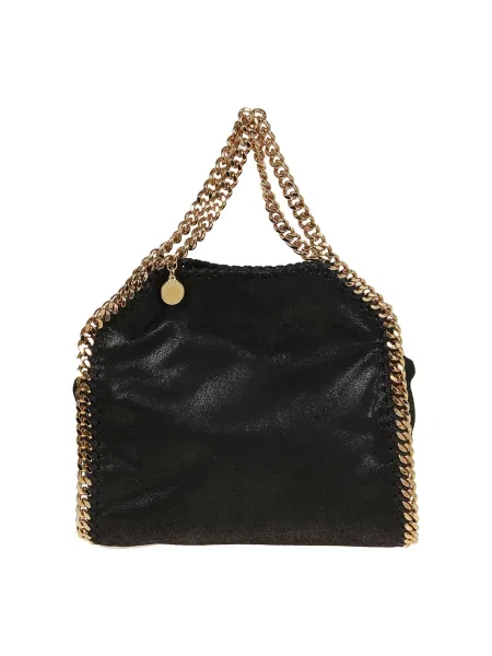 Mała mały torebka na łańcuszku Stella Mccartney elegancka czarna