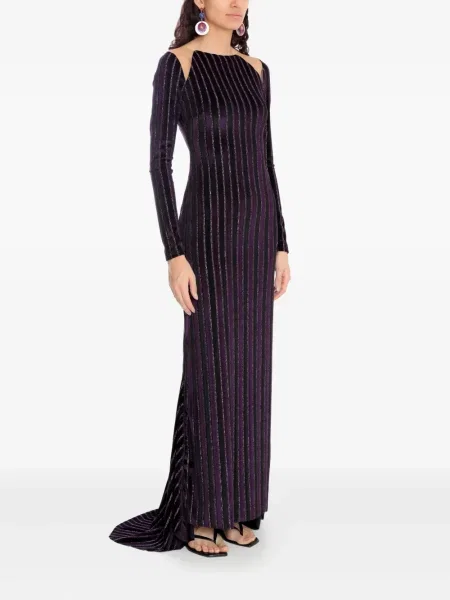 Rochie maxi Amir Slama de costum violet
