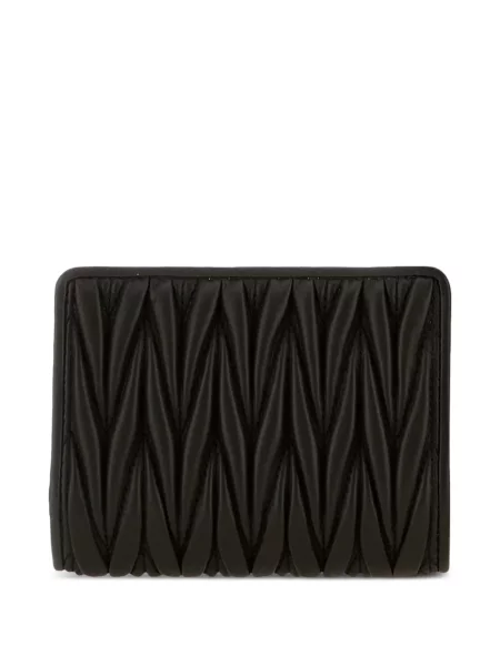 Portofel Miu Miu din piele negru