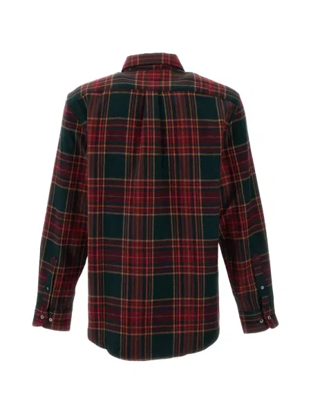 Карирана фланелена риза Portuguese Flannel зелено