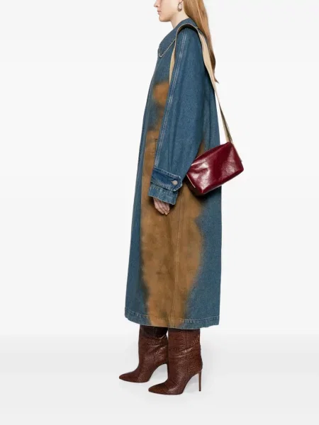Torebka skórzana Uma Wang skórzana czerwona