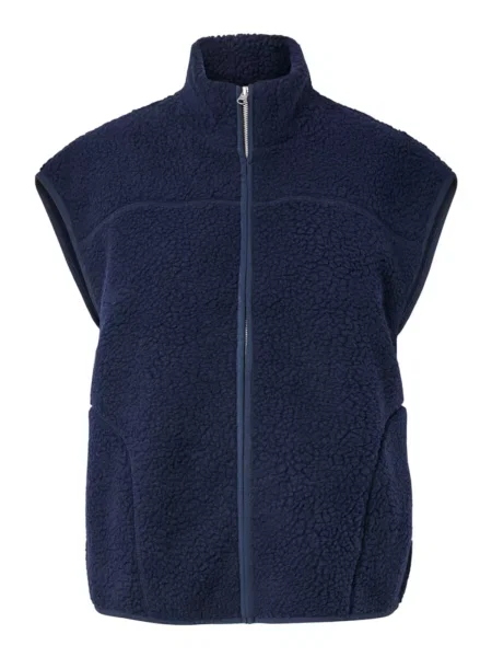PIECES Vestă PCSadia bleumarin