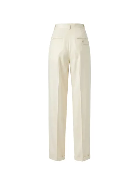 Pantaloni Almaz clasici alb