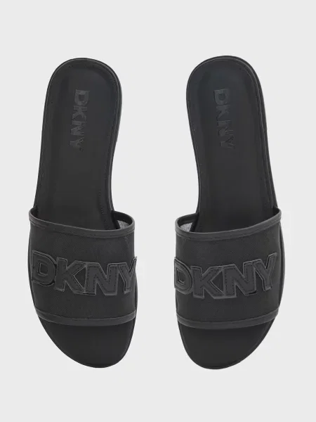 Шлепанцы Dkny черные