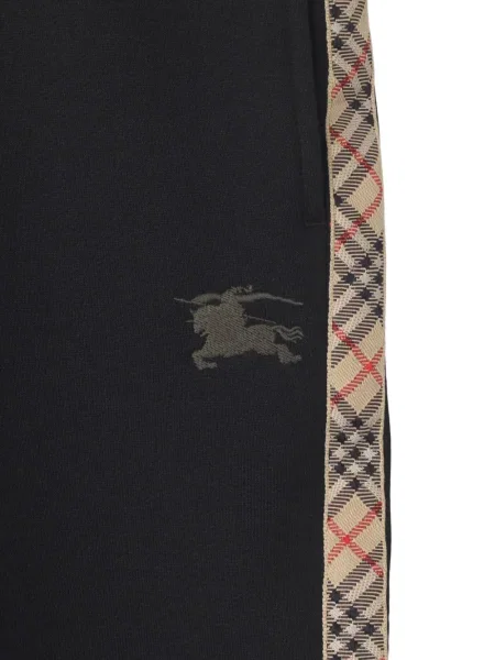 Spodnie dziecięce Burberry niebieskie