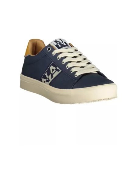 Sneakersy Napapijri casual płócienne niebieskie