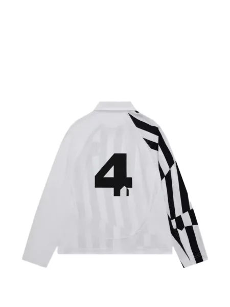 Ριγέ skate & street μακρύς μπλούζα Dsm - Dover Street Market λευκό