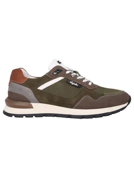 Sneakersy Australian skórzane zielone