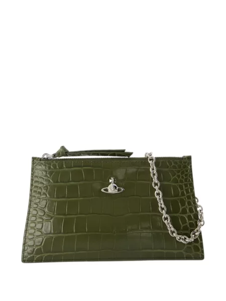 Geantă plic Vivienne Westwood verde