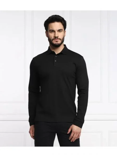 BOSS BLACK Tenisz póló Pado 30 fekete
