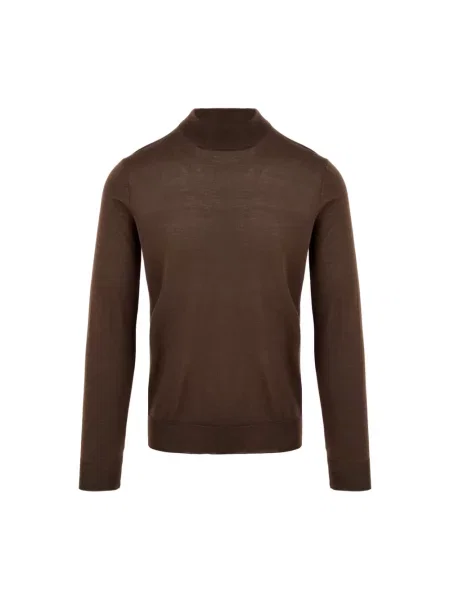 Sweter Filippo De Laurentiis brązowy