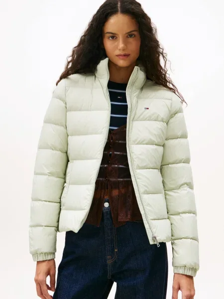 Tommy Jeans Pernata jakna Basic zelena