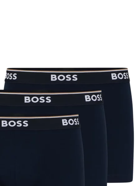 Bokserice Boss s autogramom plava