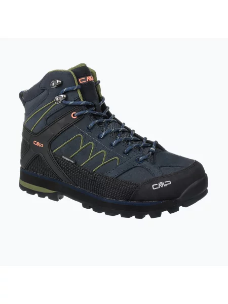 Încălțăminte de trekking pentru bărbați CMP Moon Mid Wp b.blue/torba albastru