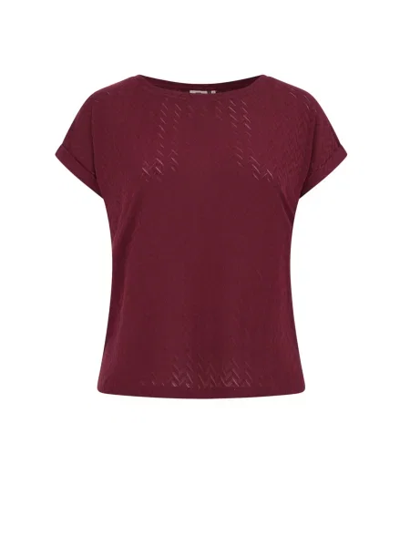 WE Fashion Tricou vin roșu