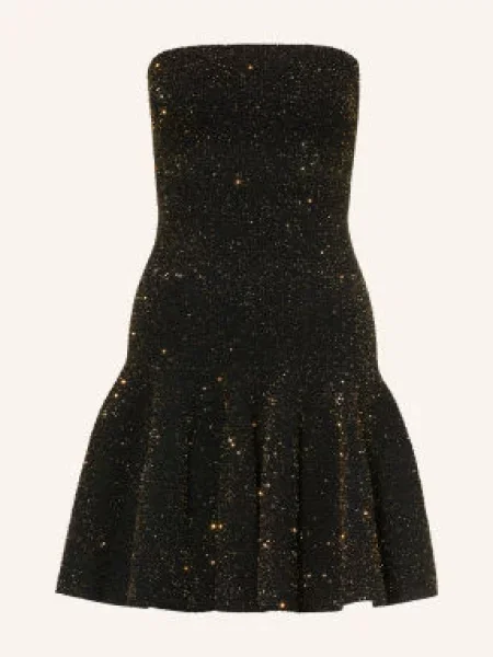 Šaty Ted Baker s flitry černé