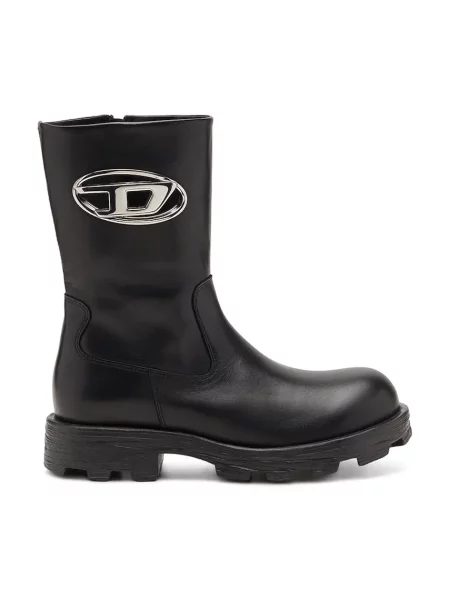 Diesel botine D-Hammer Bkr D W cu plat negru