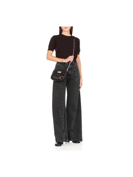 Torebka Maison Margiela skórzana czarna
