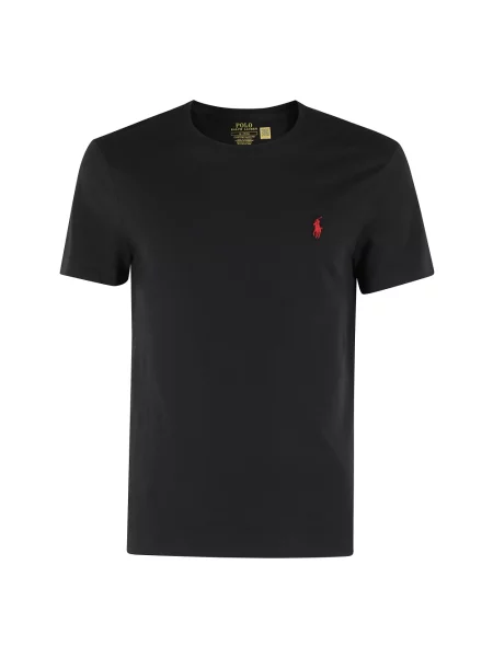 Koszulka polo Polo Ralph Lauren z logo czarna