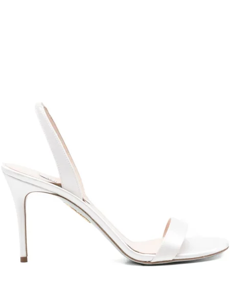 Sandale Aquazzura alb