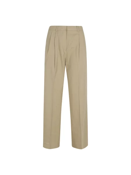 Сhinosy Dunst plisowane beżowe