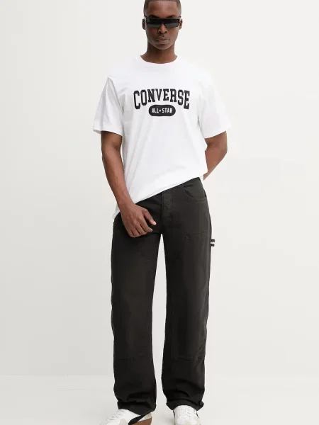 Tommy Jeans spodnie w fasonie chinos czarny