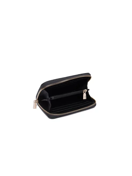 Denarnica Guess Yvonne Logo Slg Temno siva