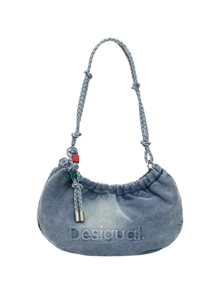 Torbica Desigual s autogramom plava