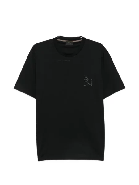 Tricou Brioni cu autograf negru