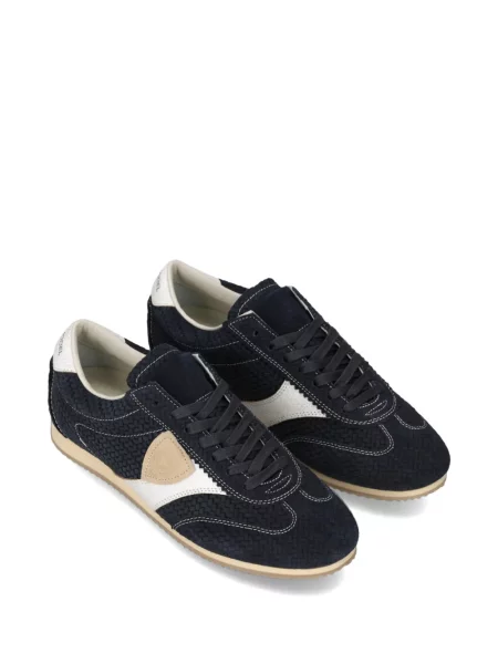 Fűzős csipkés sneaker Philippe Model Paris kék