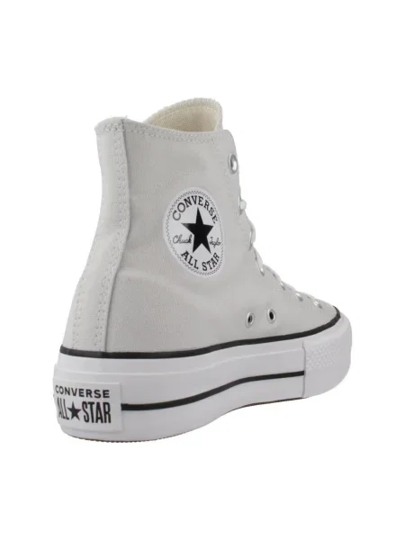 Pantofi Converse cu platformă gri