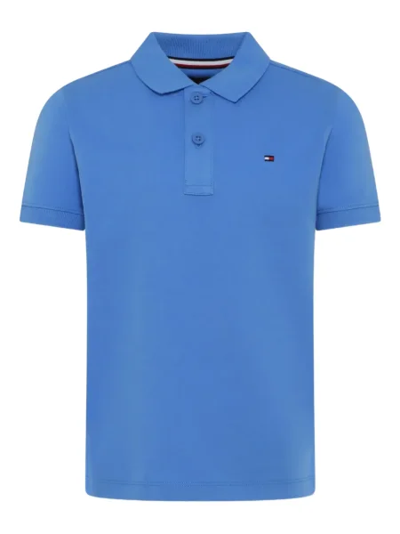 Koszulka polo dziecięca Tommy Hilfiger niebieska