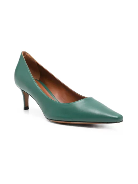 Czółenka Roberto Festa skórzana zielona