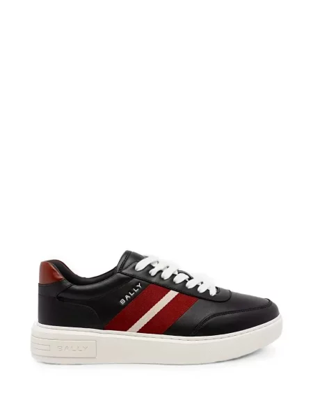 Sneakerși Bally din piele negru