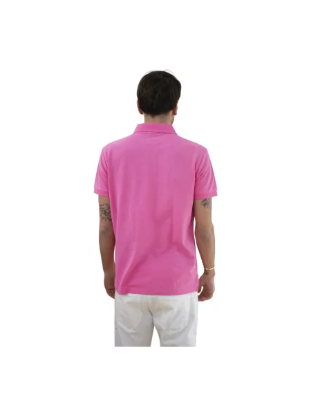 Koszulka polo Ralph Lauren z krótkim rękawem różowa
