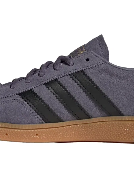 Tricou polo Adidas cu dungi alergare cu bretele alb