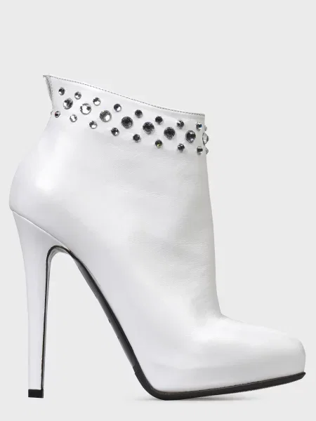 Ботильоны Nando Muzi белые